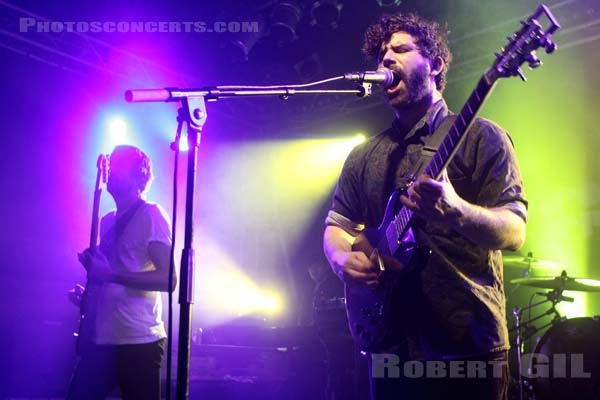 FOALS - 2013-02-15 - PARIS - Point Ephemere - Yannis Philippakis - Jimmy Smith